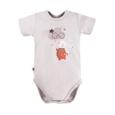 Mellow Ewa Klucze Body z krótkim rękawem - szary