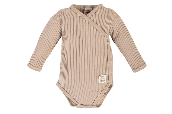 "Natural Harmony" Makoma Body dzidziuś z długim rękawem fango