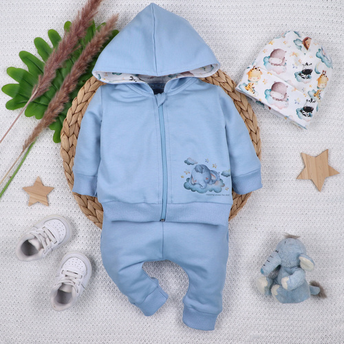 ABN-5614 Spodnie dresowe dziecięce Little Dreamers Nini z bawełny organicznej – komfort, trwałość, ekologiczne