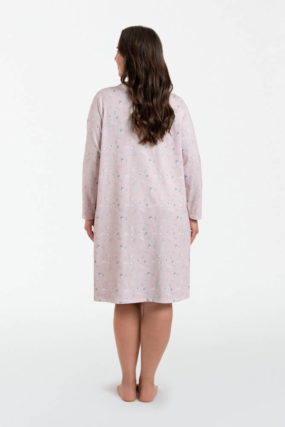 Daniela rozpinana koszula nocna Italian Fashion - druk