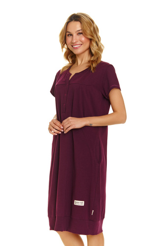 Koszula Nocna 4348 Doctor Nap - burgundy