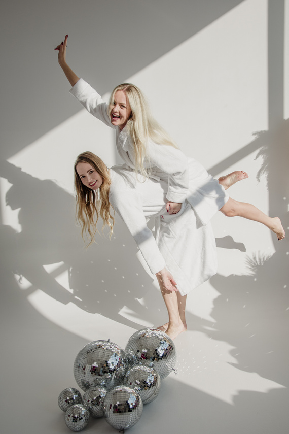 709 Manuela Forex Szlafrok damski - biały