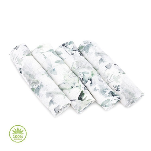 Chusteczki 100% Bamboo Muślin Ornithology Makaszka