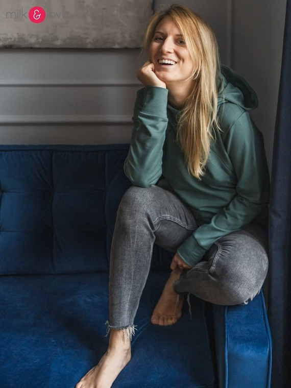 Milk Please Milk&Love bluza do karmienia miętowy