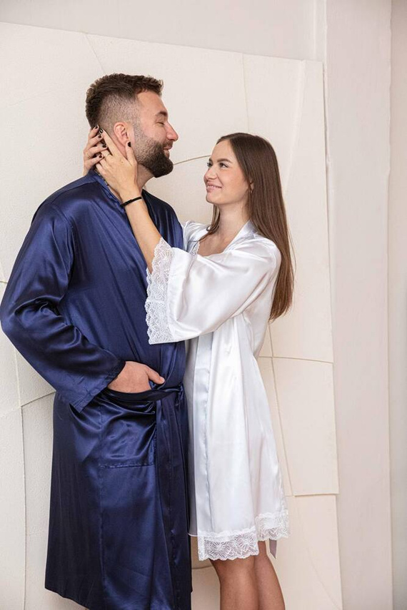 Sauda Podomka Szlafrok Damski Dkaren - biały