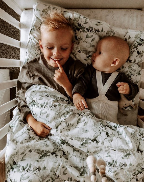 Pościel z wypełnieniem Sawanna - Makaszka