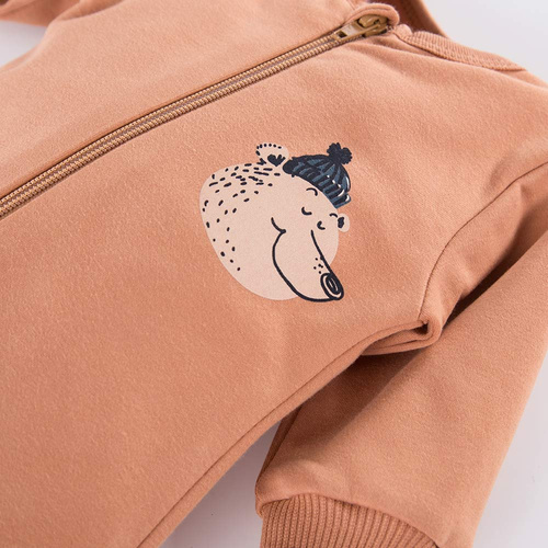 Jump Eevi Pajac ze stópkami - beżowy