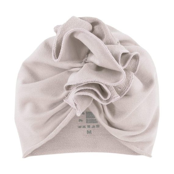 Czapka Turban dla dziewczynki "Simply Comfy" Ewa Klucze beż