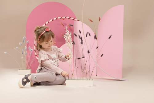 Happiness Pinokio Bluzka wciągana dla dziewczynki - róż