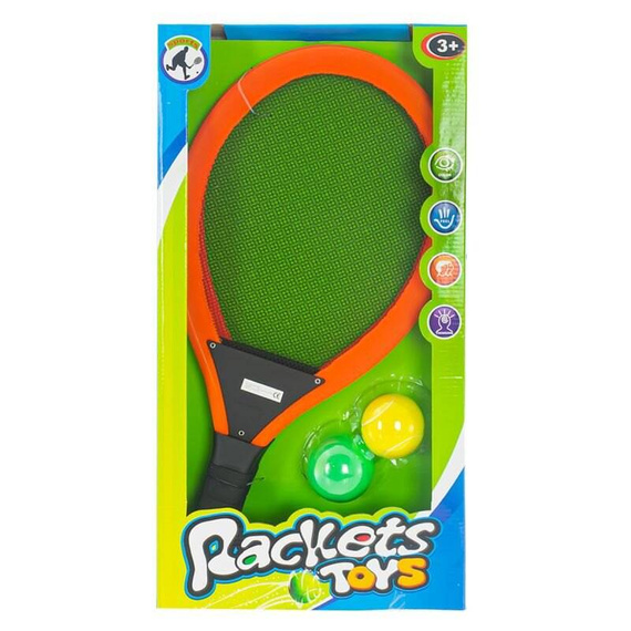 EBZ0937A Zabawka rakietki tenisowe z piłeczkami Eurobaby