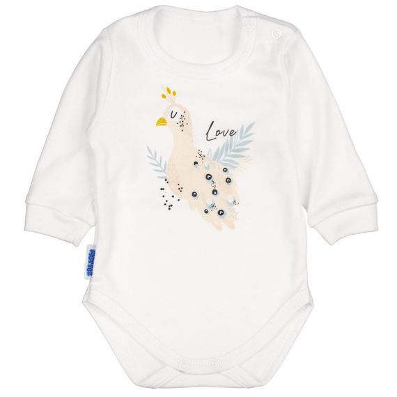 Gruszka Martex Body niemowlęce długi rękaw bialy