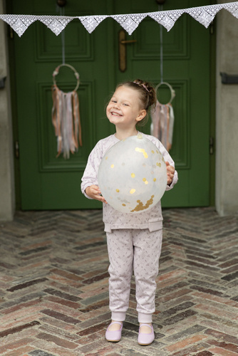 Charlotte Pinokio Spodnie dziewczęcy - fiolet