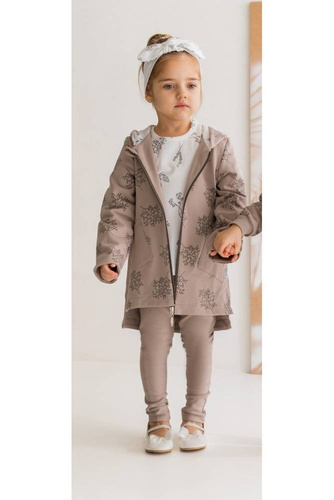 Legginsy 183281 "Gaja" Nicol - beżowy