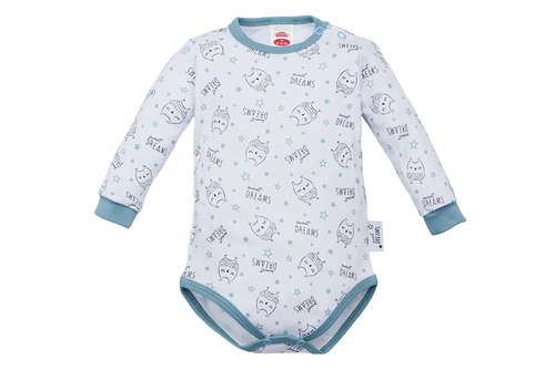 "SWEET DREAMS" Makoma Body z długim rękawem sowy