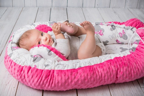 Kokon niemowlęcy minky Belisima turkus