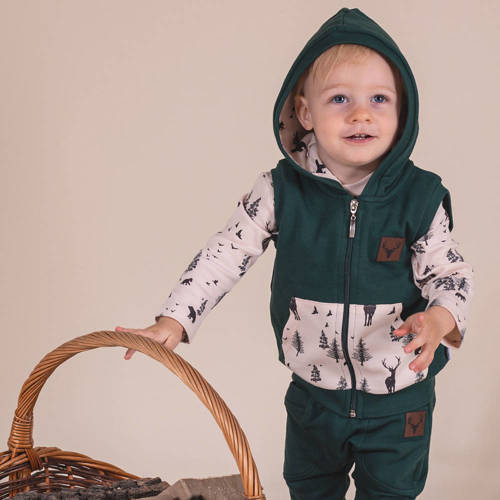 199272 Bambi Nicol Kamizelka dresowa z kapturem