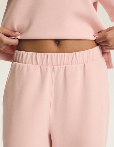 Komplet damski Henderson 45312 Elicia różowy – dres homewear z modalu, miękki