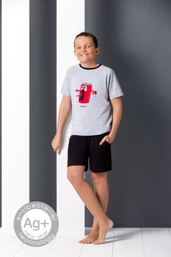 PY2020 Piżama chłopięca Passion szary