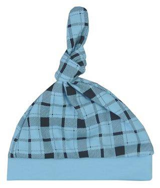 Wild Nature Koala Czapka bawełniana z węzełkiem - turkusowa