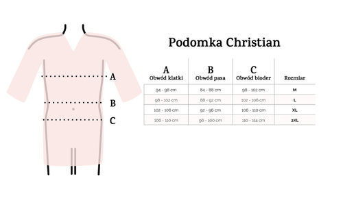 Christian Szlafrok męski satynowy Dkaren - czarny
