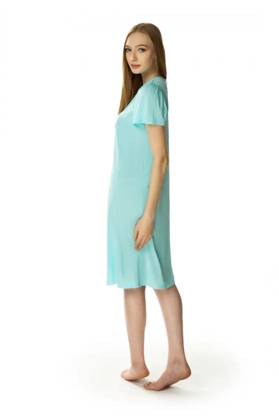 6127 Consuela koszula nocna damska Mewa turkusowy