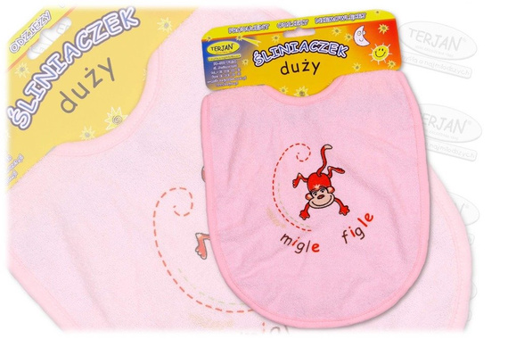 Śliniak duży TERJAN biały