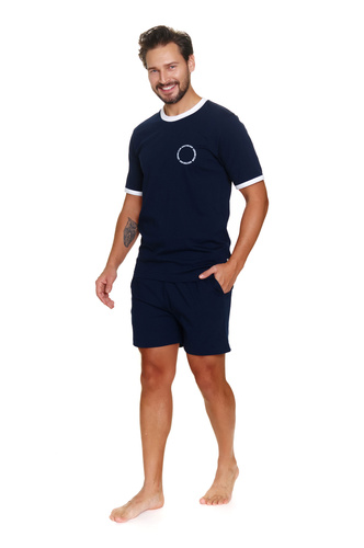 7218 Piżama Męska Doctor Nap - navy blue