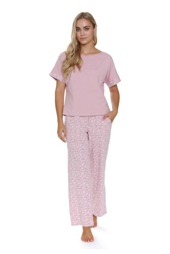 5324 Piżama Damska Doctor Nap - daisy flowers