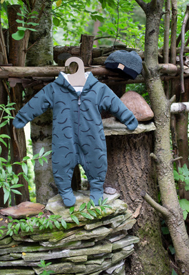 Le Tigre Pinokio Kombinezon na zamek - zielony druk