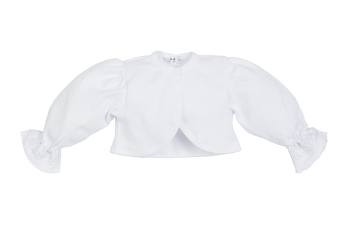 184B Diva Sukienka + bolerko Marija - biały