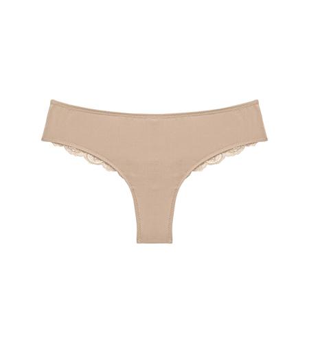 Lovely Micro Brazilian String Figi Damskie Triumph beżowy