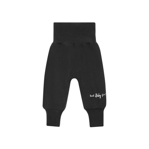 "Black & White" Spodenki bawełniane dla dziewczynki Terjan - czarny