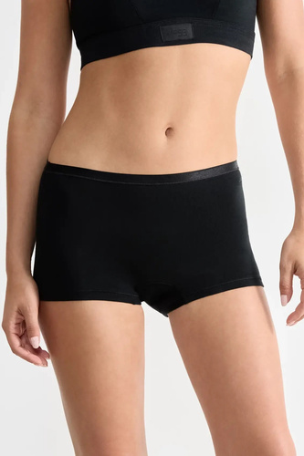Go Daily Cotton Short FigiDamskie 3-pak Sloggi - czarne