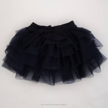 Inez Bambarillo Spódniczka tiulowa granatowy