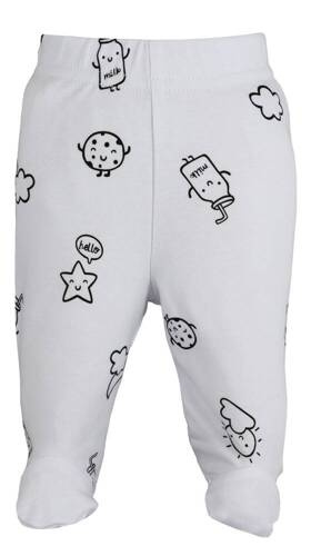 Cookie Koala Półśpiochy bawełniane - biały