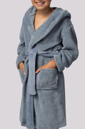 Bear szlafrok dziecięcy Kids Envie blue 