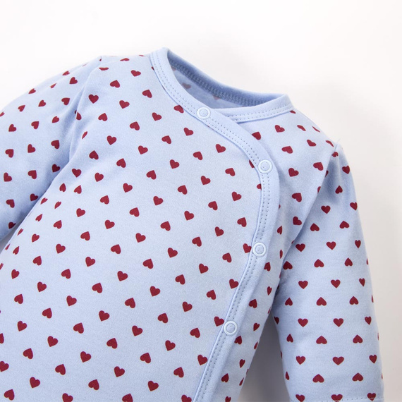 Love Eevi Body rozpinane - bordo