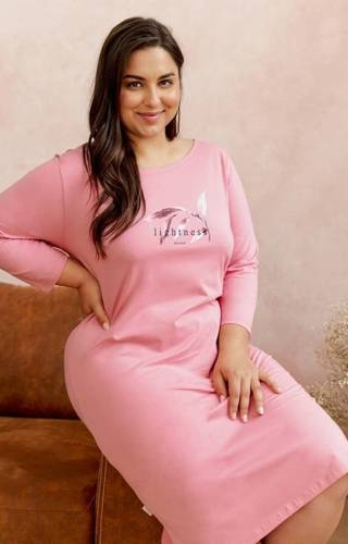 3019, 3020 Olympia Koszula Damska Taro-różowa