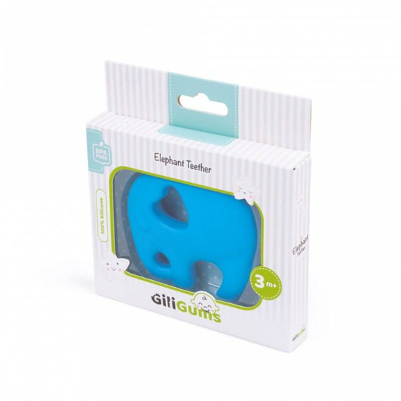 DUMGG58497 Słonik gryzak Dumel niebieski