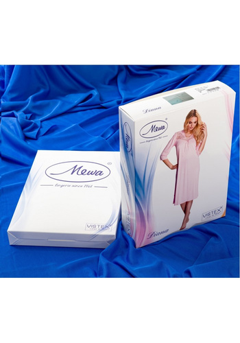 84133 Diana koszula nocna damska Mewa morelowy