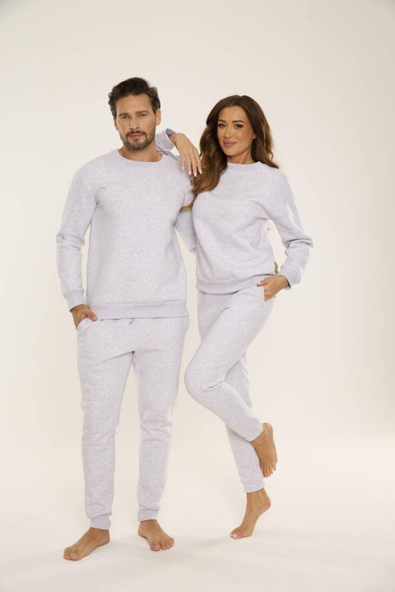 813 Indigo Dres męski De Lafense - jasny melanż