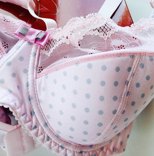 Mama Sweet Semi Padded Pink Biustonosz półusztywniany do karmienia Benefit różowy