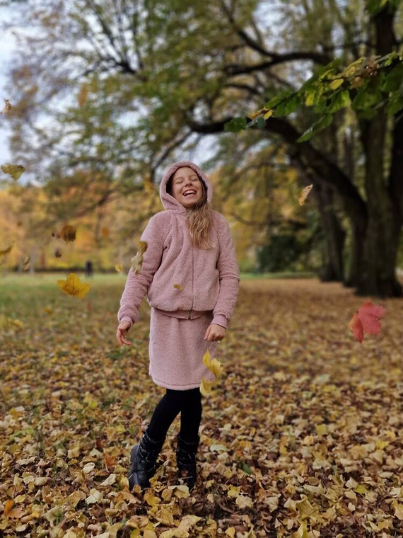 Wenus Spódniczka Bambarillo przydymiony róż