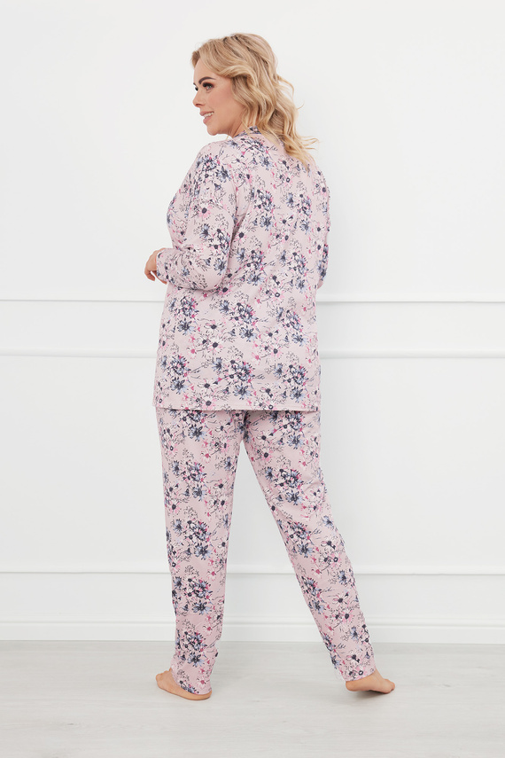 Toliana Piżama Damska długi rękaw, długie spodnie Italian Fashion