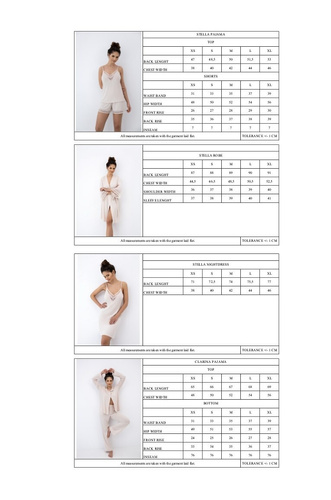 Piżama damska Sensis Clarina beżowa – modalowa, zapinana na guziki