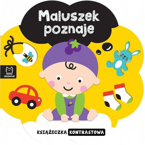 AKS880-2 "Maluszek poznaje" Książeczka kontrastowa Aksjomat