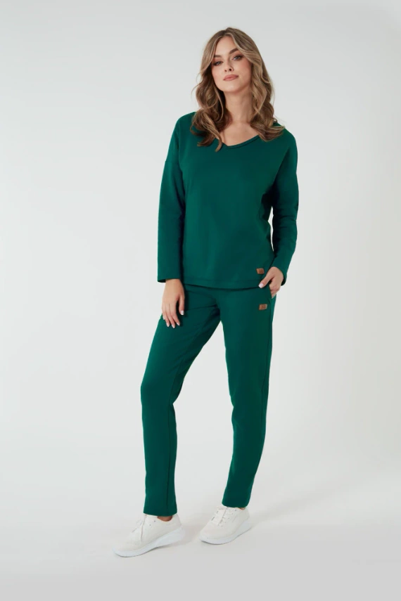 Stella Spodnie damskie Italian Fashion - zielone