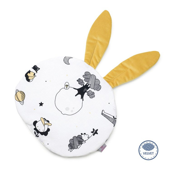 Poduszka uszata Mikrokosmos Velvet Makaszka