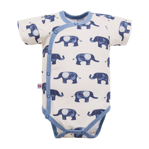 Pearfect Eevi Body kopertowe z krótkim rękawem