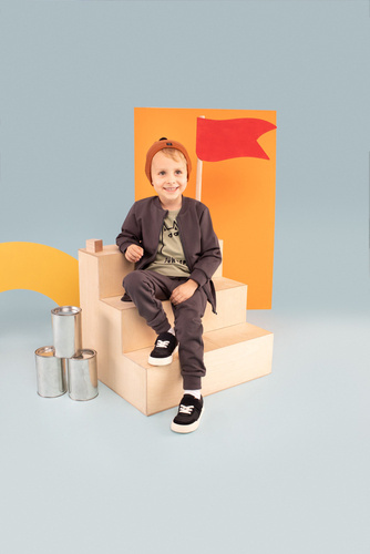 Olivier Pinokio Spodnie dla chłopca - grafit